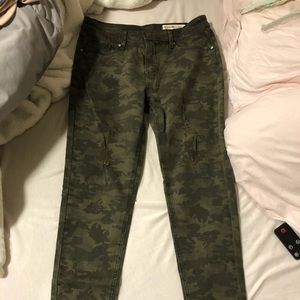 Camo jeans